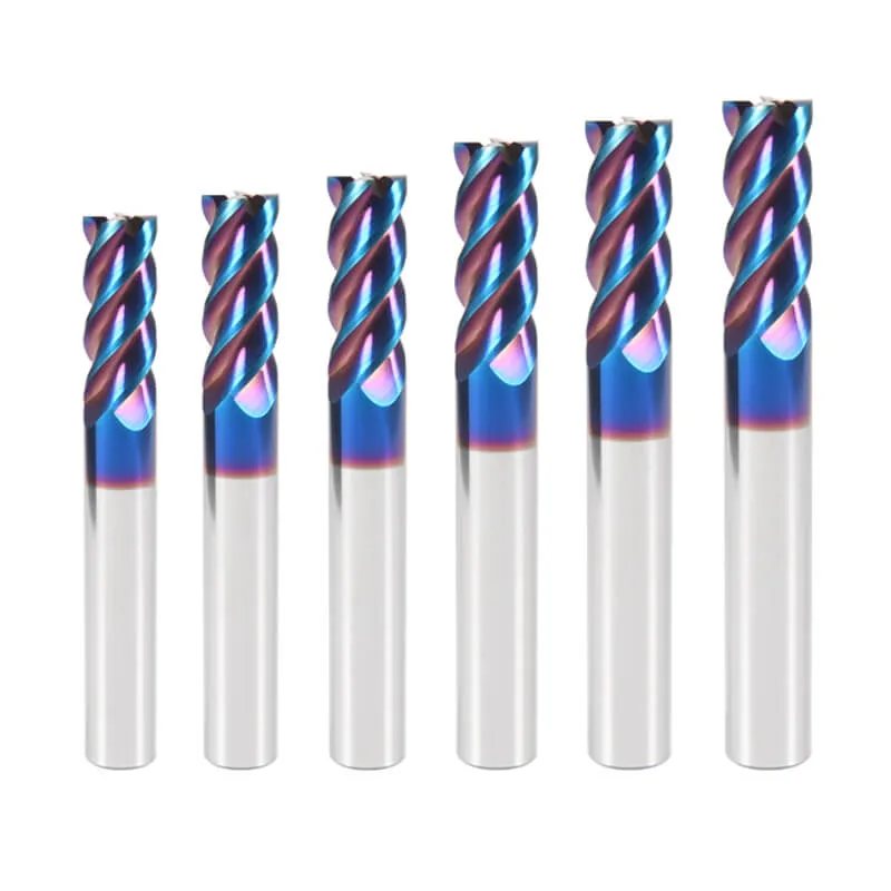 4 Flute Square Carbide Endmill