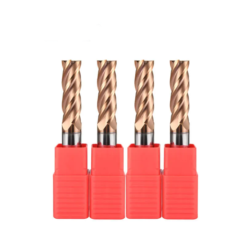Solid Carbide 4 Flute Square E