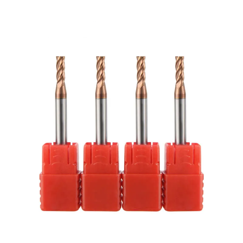 Tungsten Carbide 4 Flutes Flat