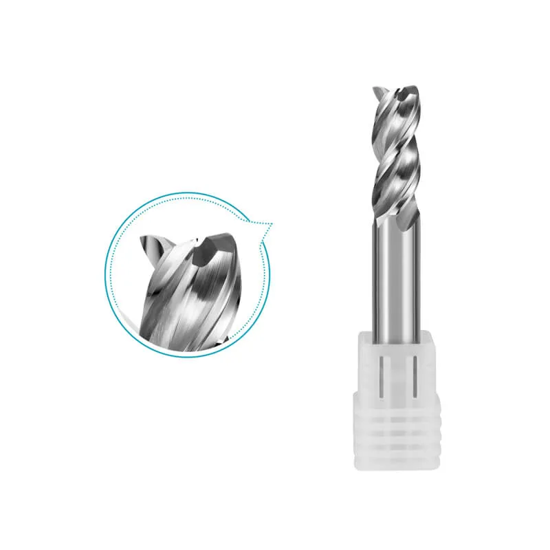 3 Flute Carbide End Mill For A