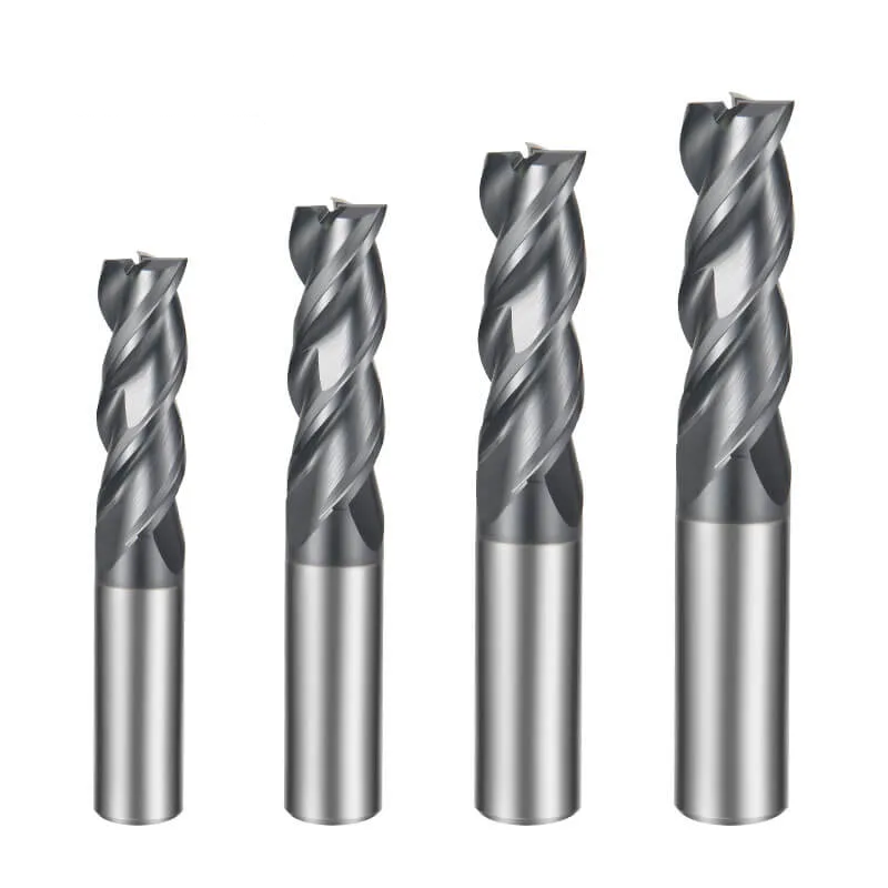 3 Flute Carbide End Mill