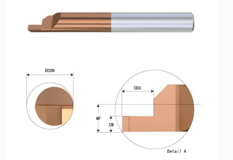MFR Face Grooving Bars With Ch