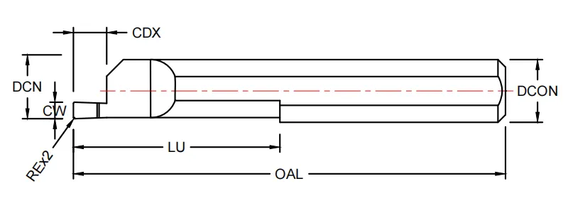 Internal axial groove turning bar inquiry form