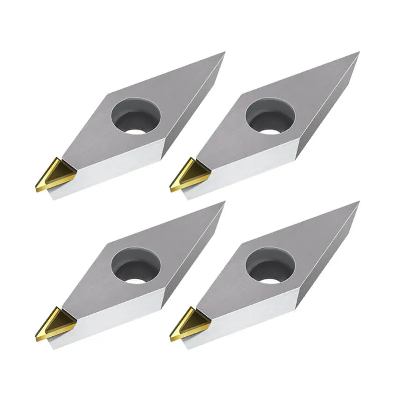 MCD inserts for aluminum coppe
